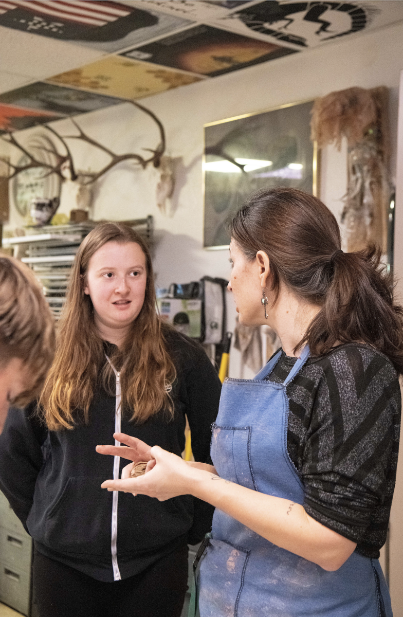 12.18.24
Art Club students receiving direction from Mrs. Adams 